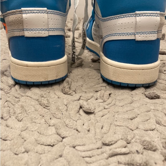 Jordan 1 high OG Off white UNC size 7.5 new with tag in box - Picture 4 of 5